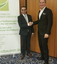 Neuer Vorsitzender des Vorstandes der Bau- und Immobilienmediatoren e.V.