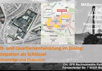 STADT- UND QUARTIERSENTWICKLUNG IM DIALOG: PARTIZIPATION ALS SCHLÜSSEL